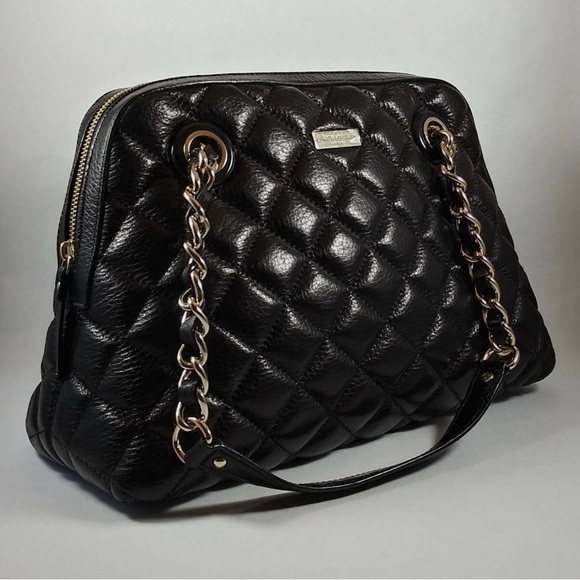 kate spade Handbags - Kate Spade Black Quilted Shoulder Bag